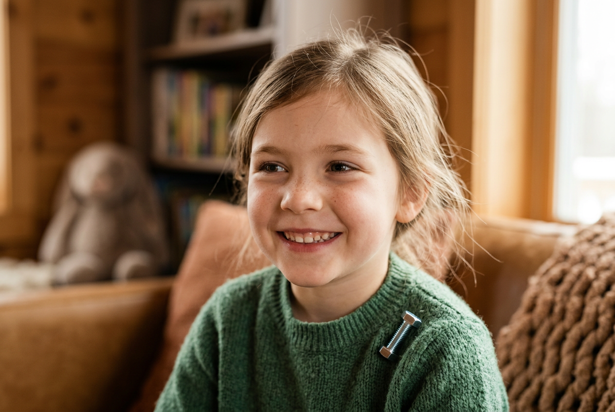 Sfida visiva: riesci a scovare l'elemento fuori posto nel volto di un bambino? Dimostra la tua attenzione ai dettagli individuando l'intruso in meno di 6 secondi!